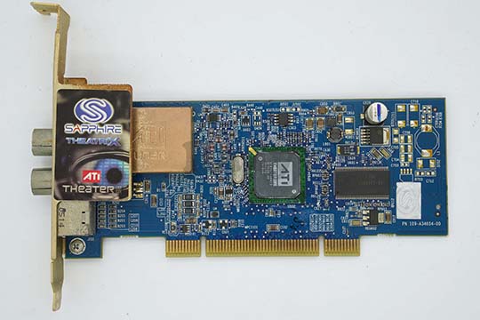 蓝宝石SAPPHIRE Theatrix TV Tuner Card 电视卡（ATI Theater 550Pro芯片）